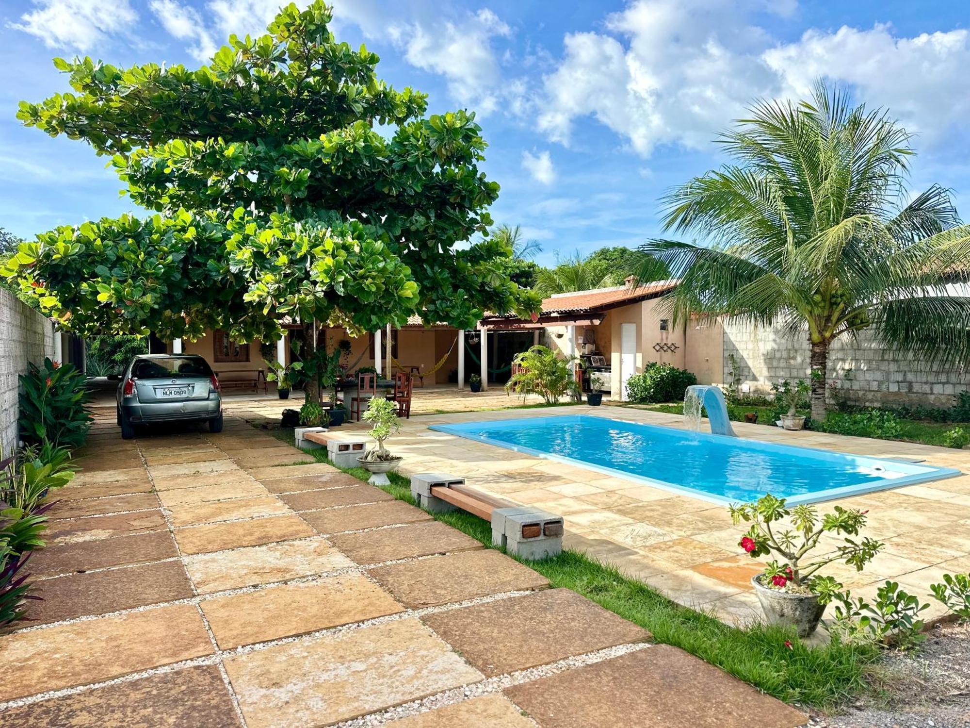 Casa Com Piscina Privativa Na Lagoa Do Paraiso - John House Paradise Jericoacoara Eksteriør billede
